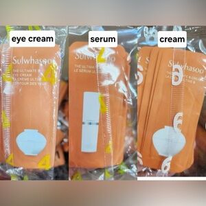 Sulwhasoo The Ultimate S Cream, Serum, Eye Cream 1 ml x 36 pieces,expired 2027